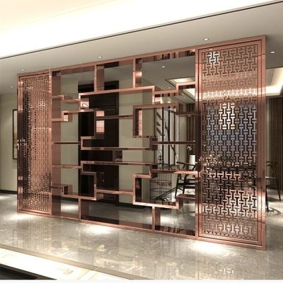 Rose Modern Bookshelf Room Dividers Metal Decor Shelf Book Case Room Divider