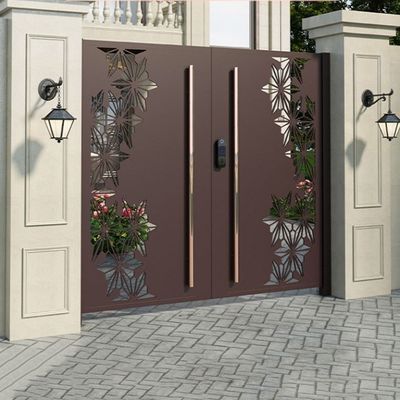 Customized Decorative Steel Gates Swing Aluminum Decorative Gates