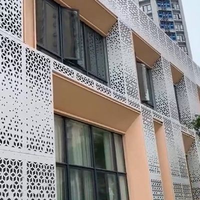 Aluminum Metal Curtain Wall Architectural Perforated Metal Panels
