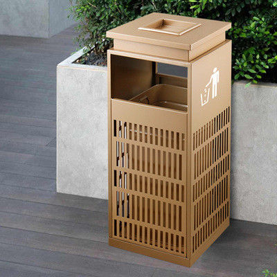 Outdoor Advanced Commercial Trash Can Public Place Classic Trash Bin
